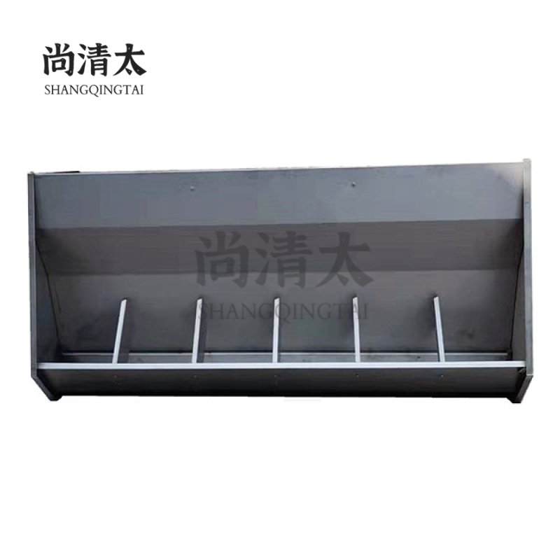 SS Double Side 12 Holes Feeder For Fattening Pig SQT-SSFF004