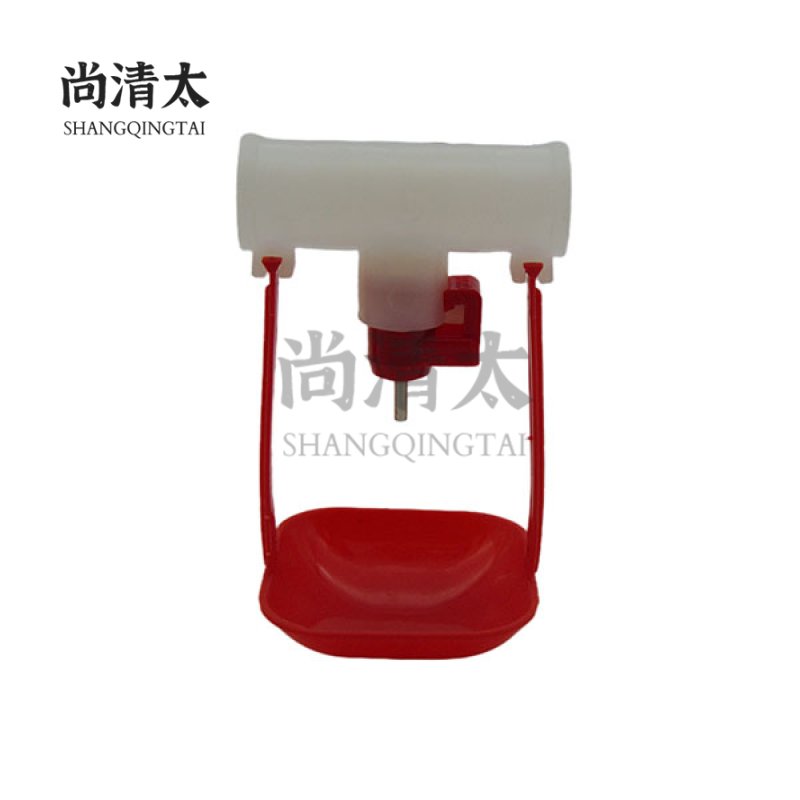 20mm pipe Straight Steel Ball Drinker+Double Column Hanging Cup