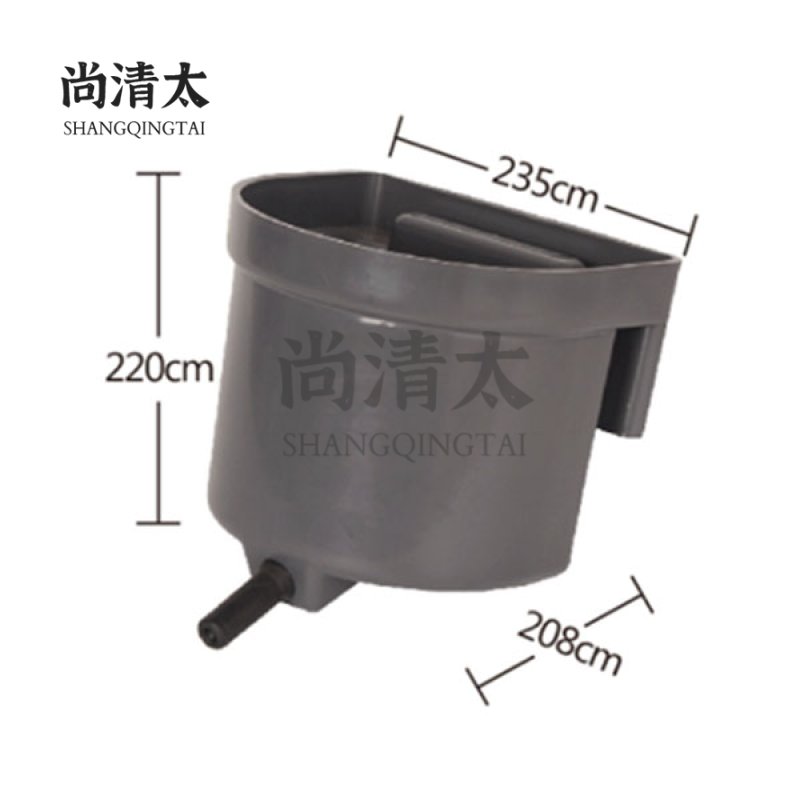 Black Calf Feeding Buckets